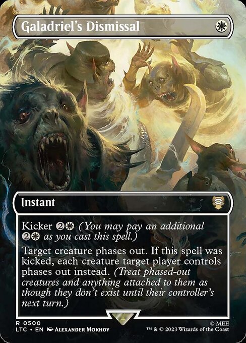 LTC: Galadriel's Dismissal (Borderless) (Foil)