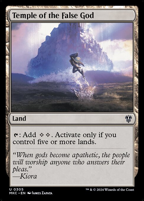 MKC: Temple of the False God
