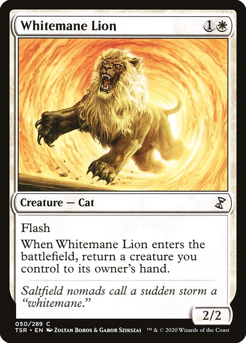 TSR: Whitemane Lion