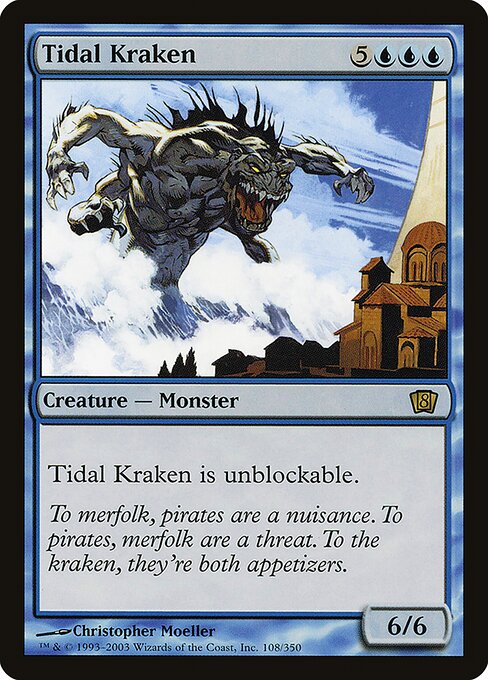 8ED: Tidal Kraken (Foil)