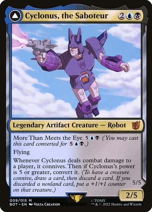 BOT: Cyclonus, the Saboteur