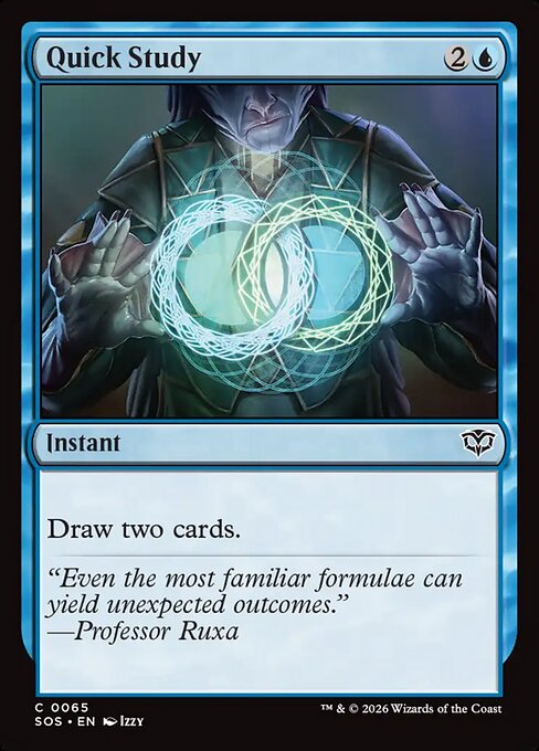 SOS: Quick Study (Foil)
