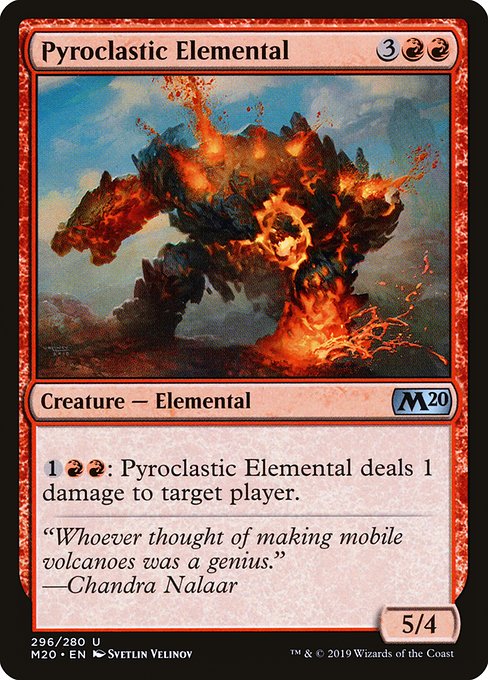 M20: Pyroclastic Elemental