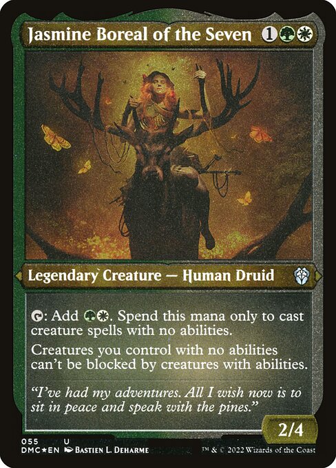 DMC: Jasmine Boreal of the Seven (Foil Etched)