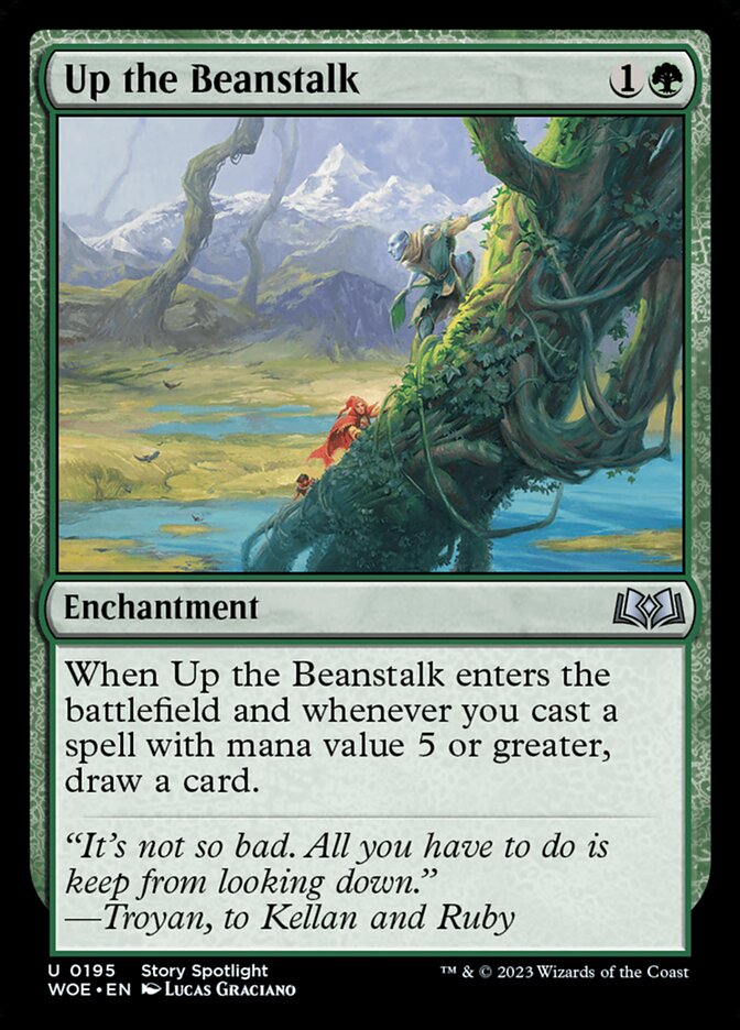 Up the Beanstalk [Foil] :: WOE