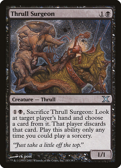 10E: Thrull Surgeon (Foil)