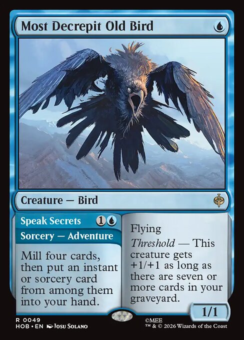HOB: Most Decrepit Old Bird
