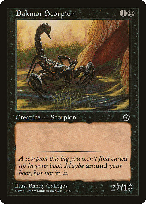 P02: Dakmor Scorpion