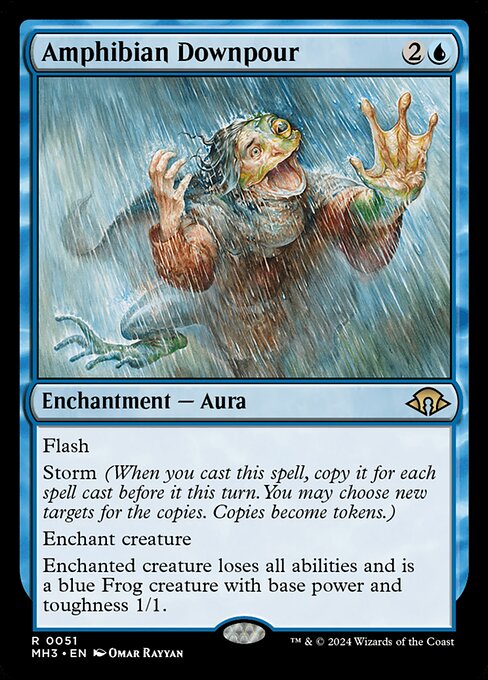 MH3: Amphibian Downpour (Foil)