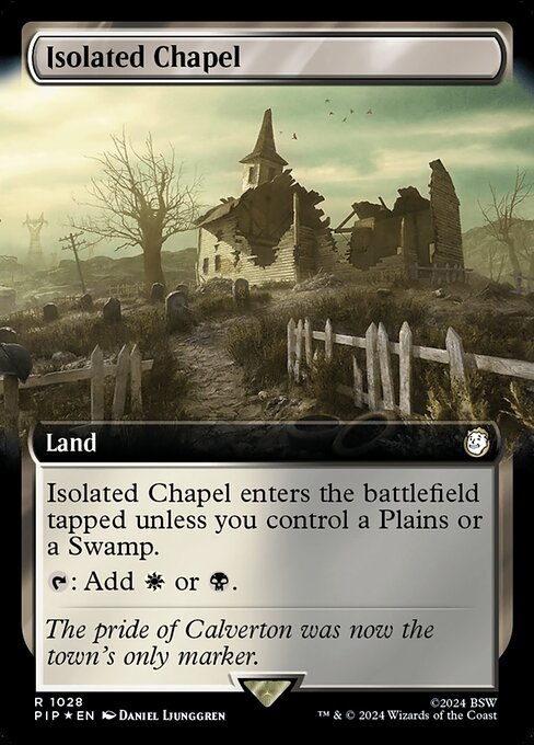 PIP: Isolated Chapel (Extended Art) (Surge Foil)