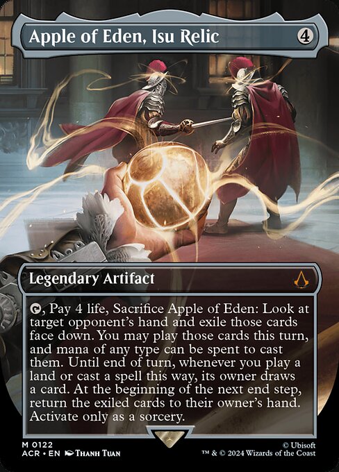 ACR: Apple of Eden, Isu Relic (Borderless) (Foil)