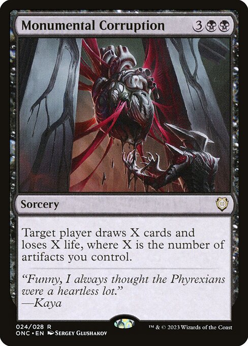 ONC: Monumental Corruption (Foil)
