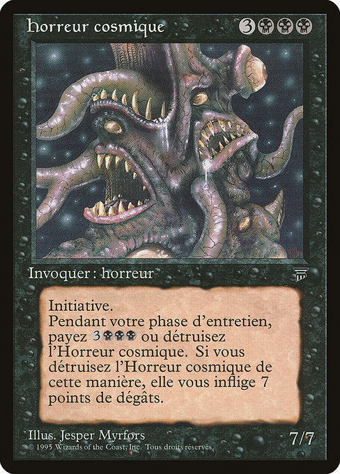 REN: Cosmic Horror (French) - "horreur cosmique"
