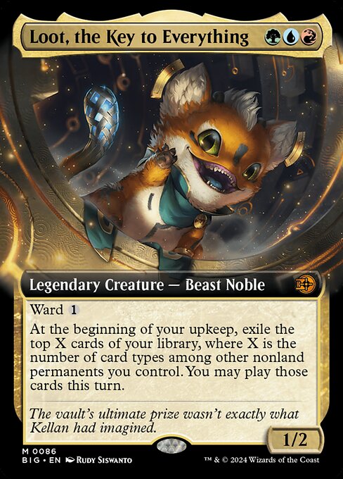 BIG: Loot, the Key to Everything (Extended Art) (Foil)