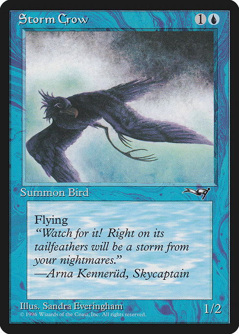 ALL: Storm Crow (Flying Left)