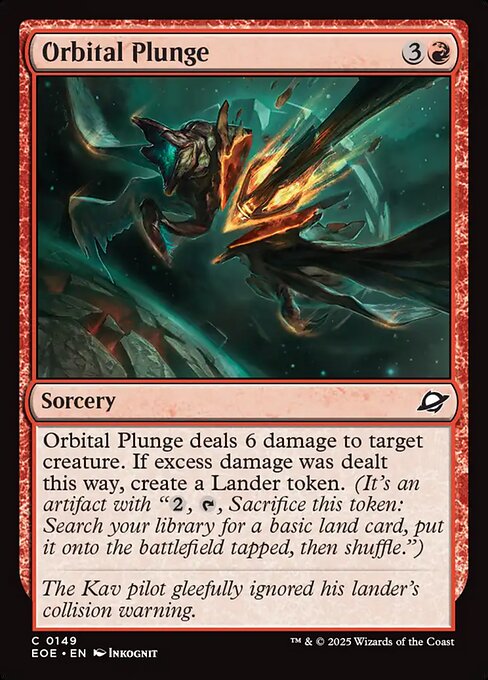 EOE: Orbital Plunge (Foil)