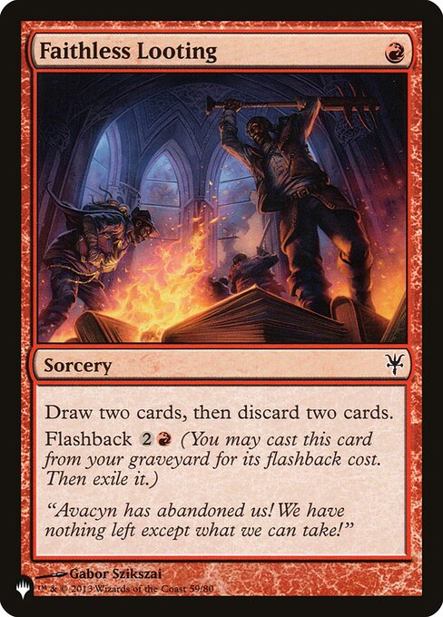 PLST: Faithless Looting (DDK)