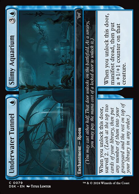 DSK: Underwater Tunnel // Slimy Aquarium (Foil)