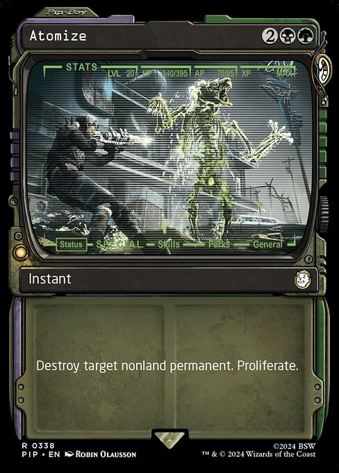 PIP: Atomize (Showcase) (Foil)