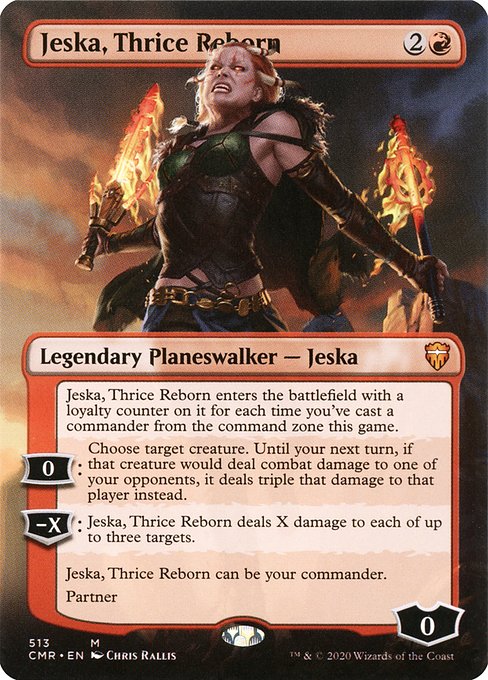 CMR: Jeska, Thrice Reborn (Borderless) (Foil)