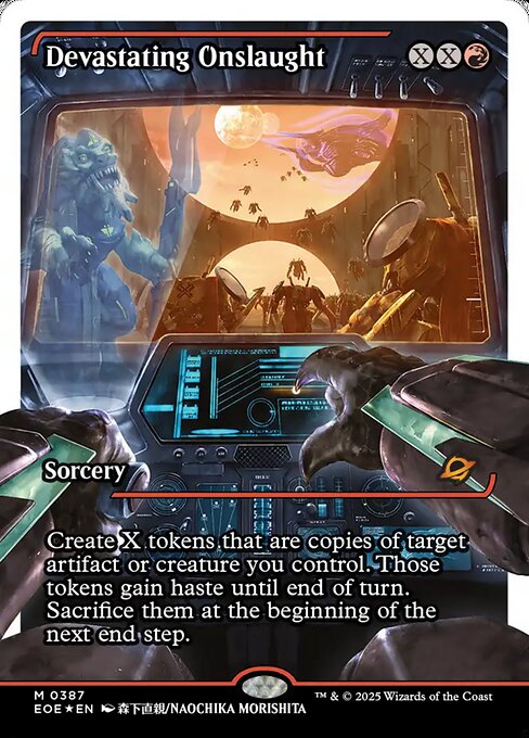 EOE: Devastating Onslaught (0387) (Showcase) (Fracture Foil)