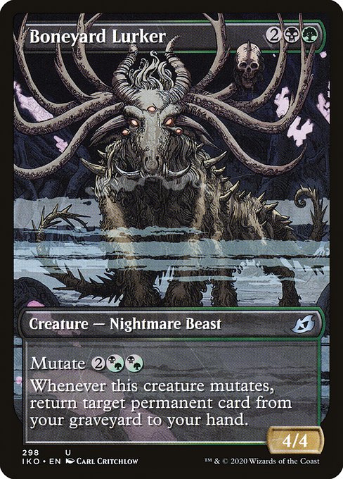 IKO: Boneyard Lurker (Showcase) (Foil)