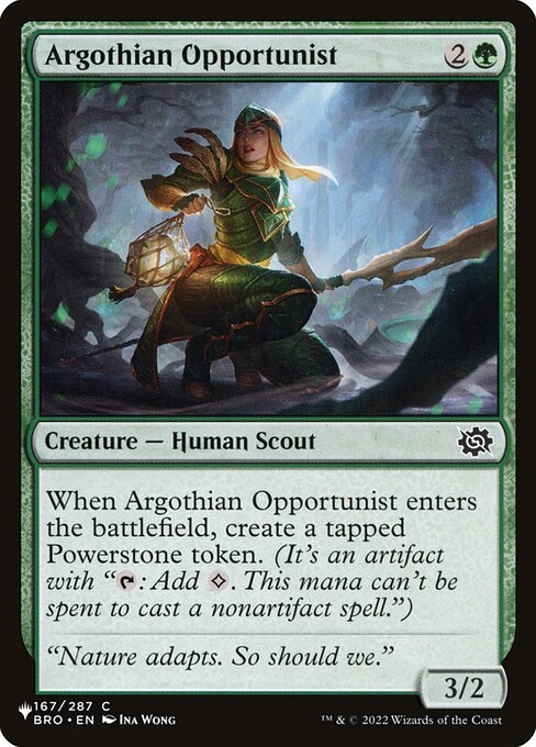 PLST: Argothian Opportunist