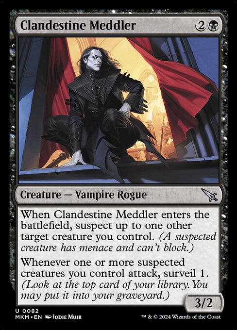 MKM: Clandestine Meddler (a) (Foil)