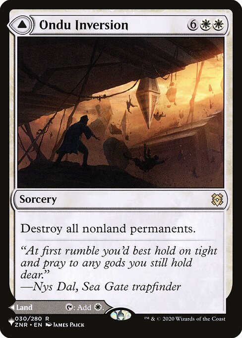 PLST: Ondu Inversion