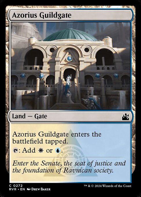 RVR: Azorius Guildgate (Foil)