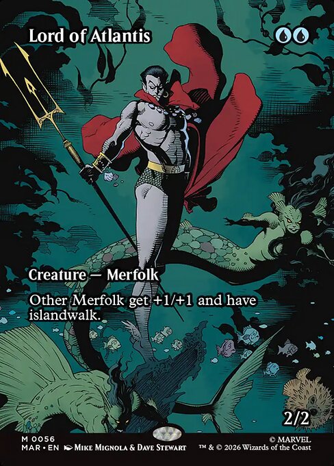 MAR: Lord of Atlantis (Borderless) (Foil)