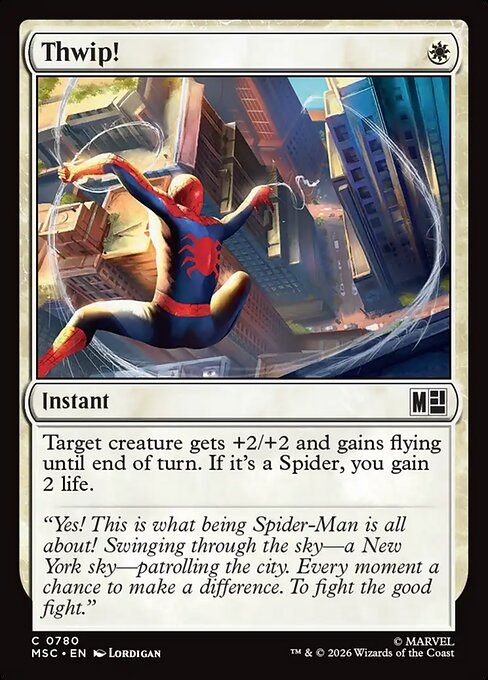 MSC: Thwip!