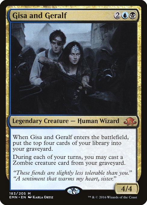 EMN: Gisa and Geralf (Foil)
