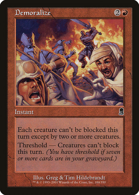 ODY: Demoralize (Foil)