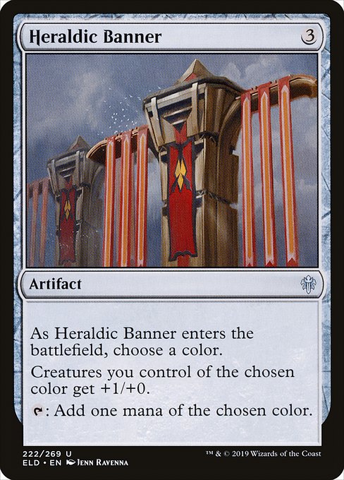 ELD: Heraldic Banner (Foil)