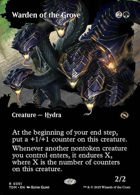 TDM: Warden of the Grove (Borderless) (Foil)