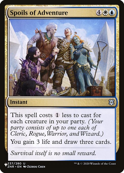 PLST: Spoils of Adventure