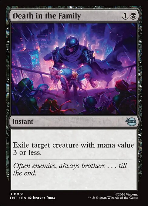 TMT: Death in the Family (Foil)