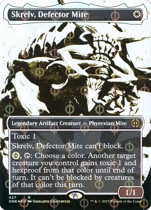 ONE: Skrelv, Defector Mite (Showcase) (Step-and-Compleat Foil)