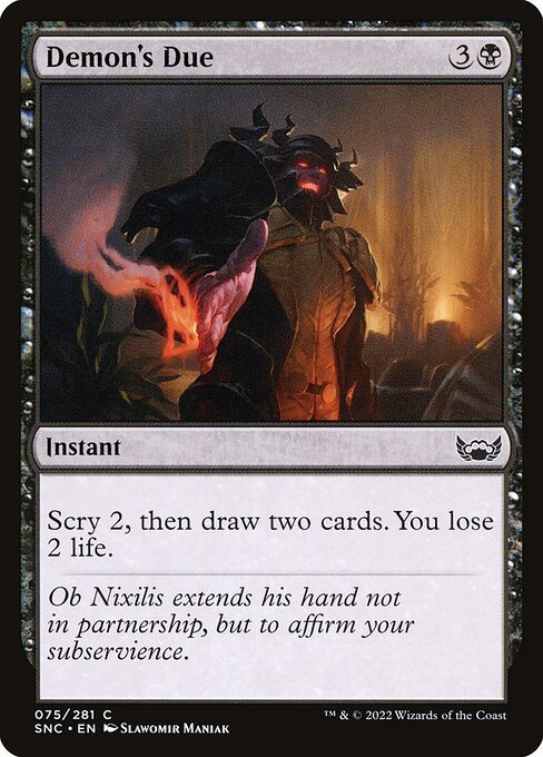 SNC: Demon's Due (Foil)