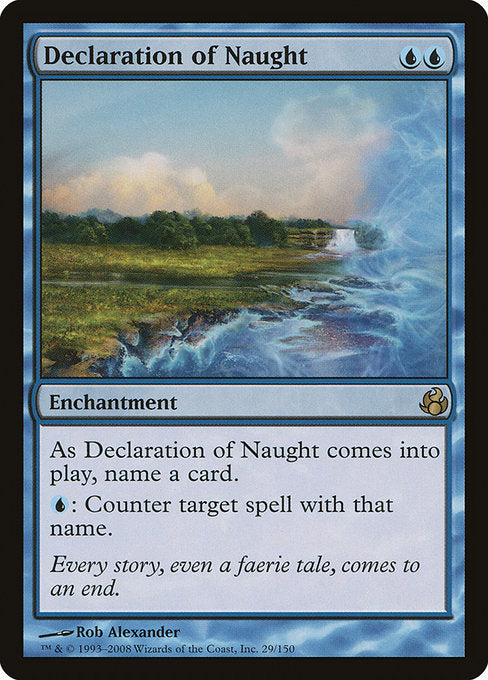 MOR: Declaration of Naught