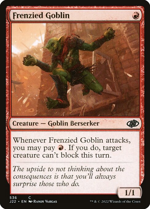 J22: Frenzied Goblin