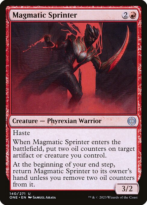 ONE: Magmatic Sprinter (Foil)