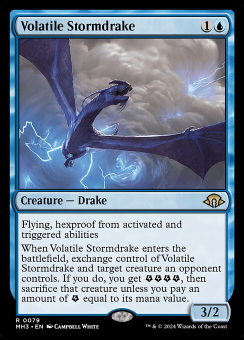 MH3: Volatile Stormdrake (Foil)