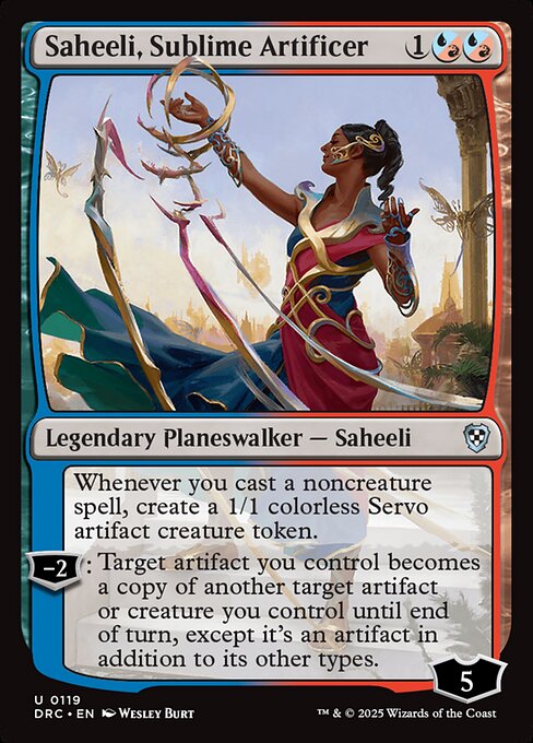 DRC: Saheeli, Sublime Artificer