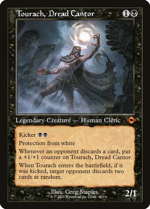 MH2: Tourach, Dread Cantor (Retro Frame) (Foil Etched)
