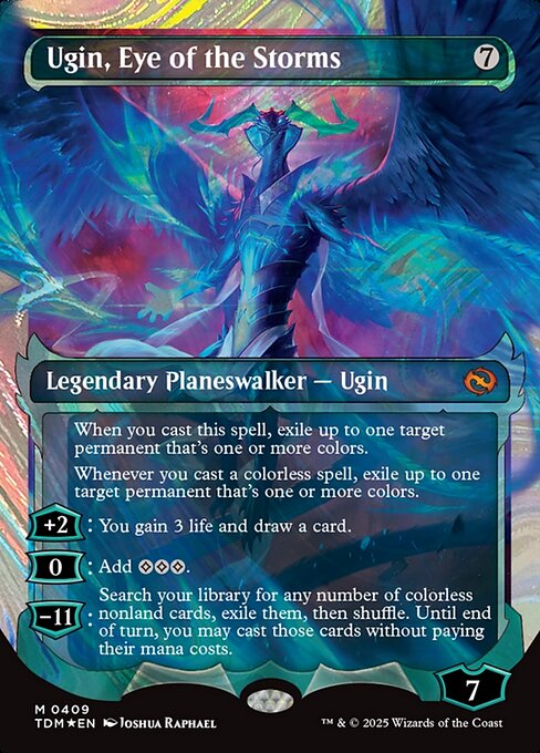 TDM: Ugin, Eye of the Storms (Showcase) (Halo Foil)