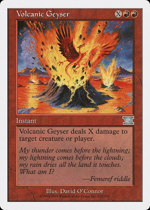 6ED: Volcanic Geyser