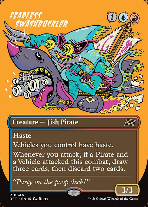 DFT: Fearless Swashbuckler (borderless)