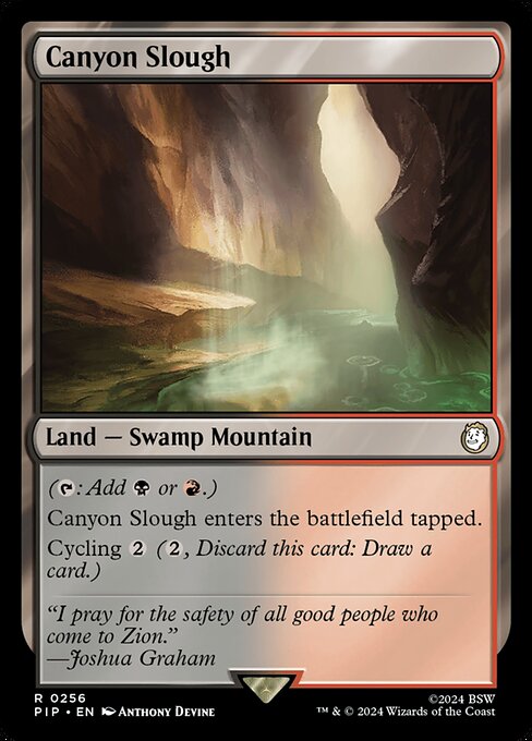 PIP: Canyon Slough (Foil)